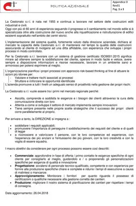 Certificato