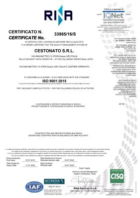 certificazione iso